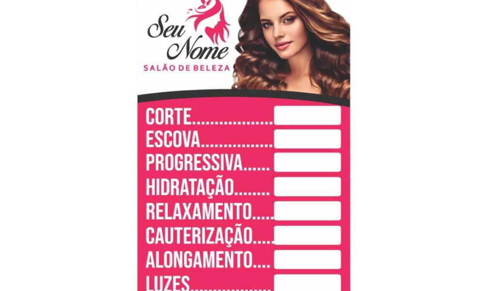 Cartaz Impactante para seu Salão de Beleza