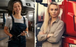 ensaio fotografico mulheres em atividades de homens