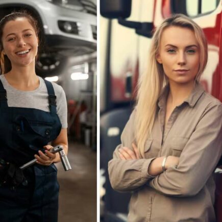 ensaio fotografico mulheres em atividades de homens